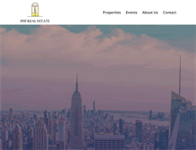 Tablet Screenshot of peprealestate.com